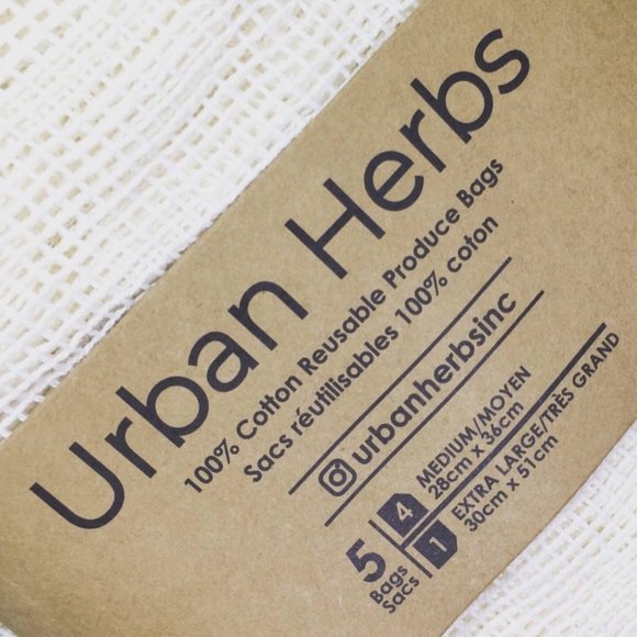 100% COTTON REUSABLE PRODUCE BAGS - Picture 6 of 6